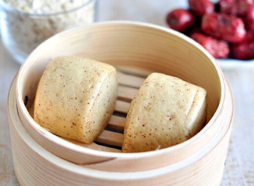 美味又营养---迷你燕麦红枣小馒头
