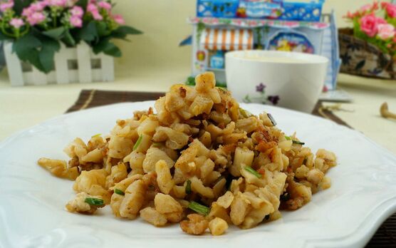 肉末菜头饭——是菜不是饭！