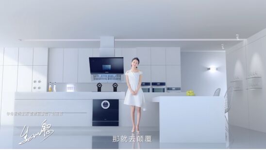 华帝智尚生活首席品鉴官赵丽颖 理想宣言获好评