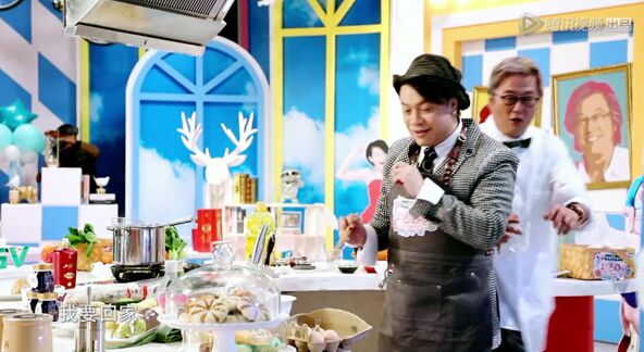控场力MAX的蔡康永 录制华帝《美食告白记》却全