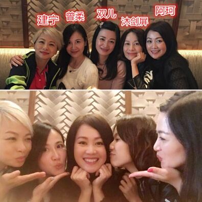 韦小宝老婆重聚后宫团齐为阿珂梁小冰庆生