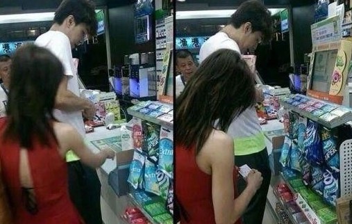 蔡依林穿露背装与男友逛街 姐弟恋感情稳定