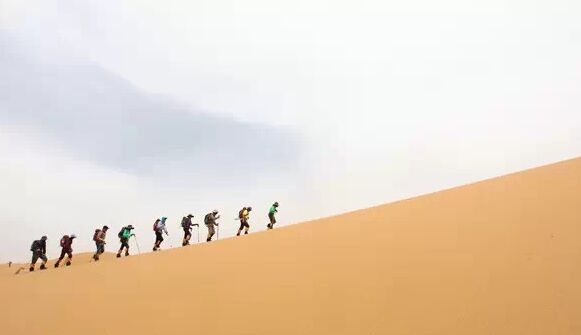 月亮湖 大漠深处的香格里拉